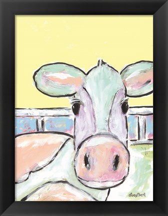 Framed Moo Moo Print