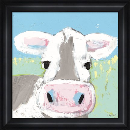 Framed Moo Print
