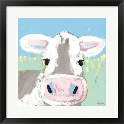 Framed Moo Print