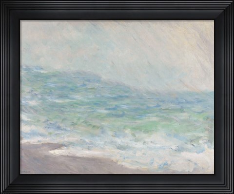 Framed Crashing Waves Print