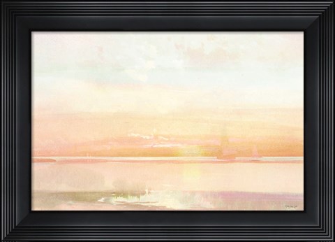 Framed Peaceful Shore 1 Print