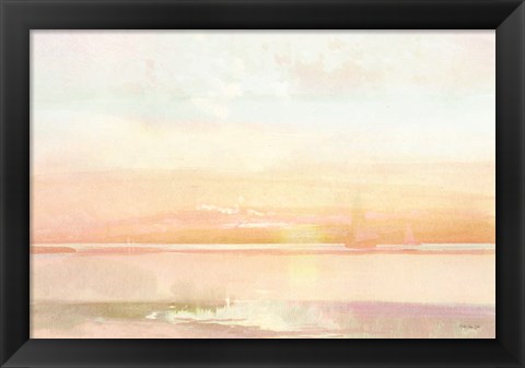 Framed Peaceful Shore 1 Print