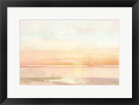 Framed Peaceful Shore 1 Print