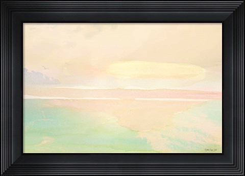 Framed Peaceful Shore 2 Print