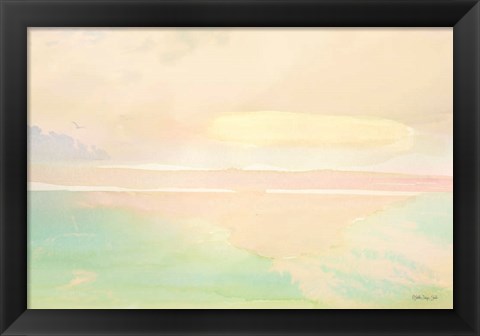 Framed Peaceful Shore 2 Print