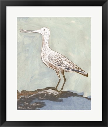Framed Sea Bird 2 Print