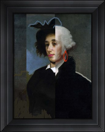 Framed Cheeky Master George Print