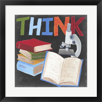 Framed Desk Tools IV Print