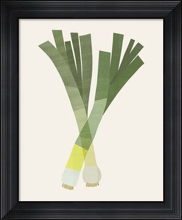 Framed Organic Veg II Print