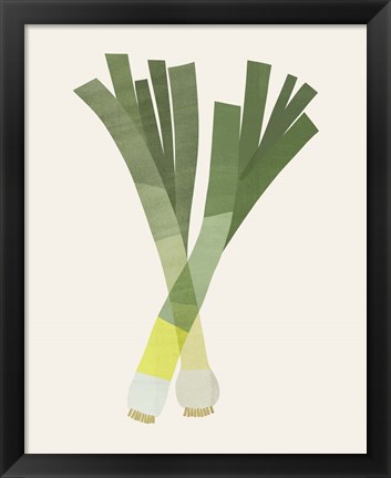 Framed Organic Veg II Print