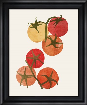 Framed Organic Veg IV Print