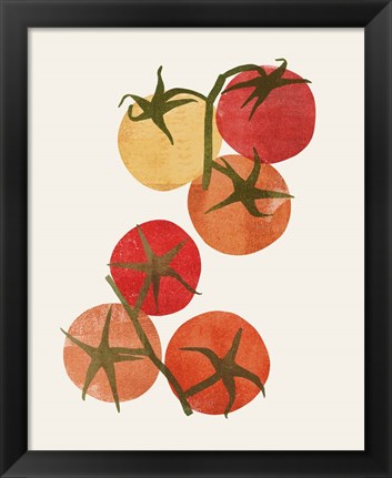 Framed Organic Veg IV Print