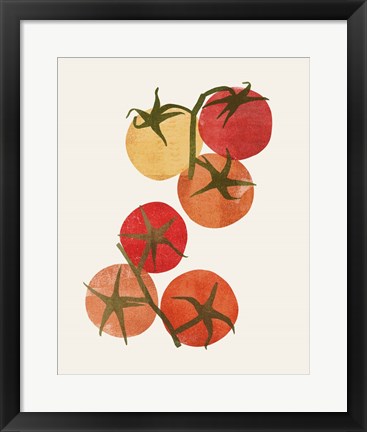 Framed Organic Veg IV Print