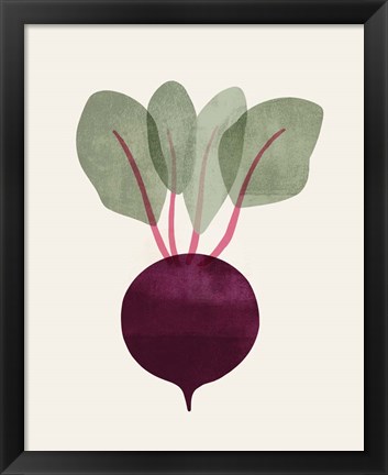 Framed Organic Veg IX Print