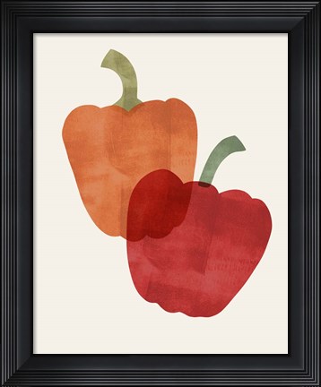 Framed Organic Veg VII Print