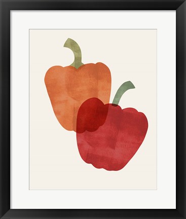 Framed Organic Veg VII Print