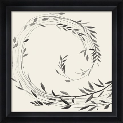 Framed Crown of Vines II Print