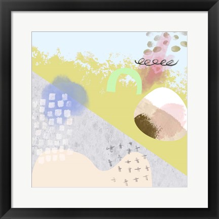 Framed Autumn Hiking IV Print