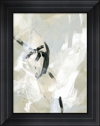 Framed Scribble Veil II Print