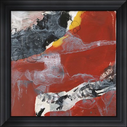 Framed Lava I Print