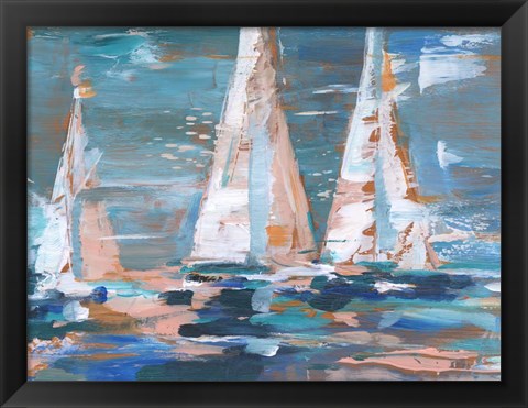 Framed Pop Regatta II Print