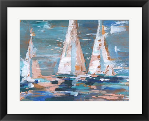 Framed Pop Regatta II Print