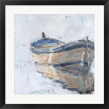 Framed Still Water Reflections I Print
