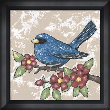 Framed Sweet Bird III Print
