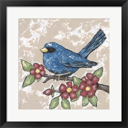 Framed Sweet Bird III Print