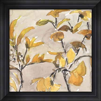 Framed Ginkgo Leaf Moment II Print