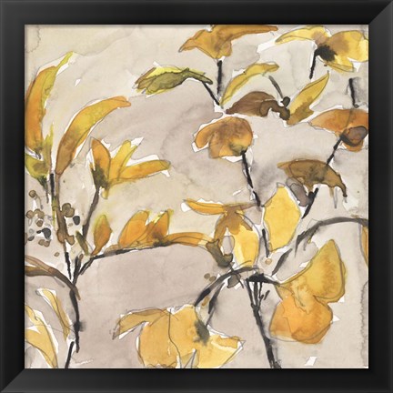 Framed Ginkgo Leaf Moment II Print