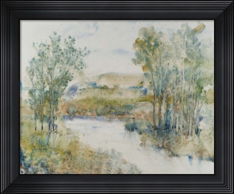 Framed Trees on the Creek I Print