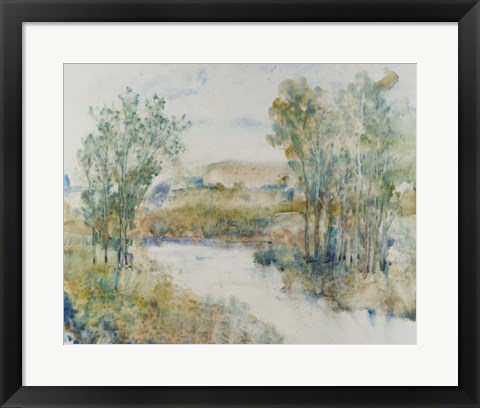 Framed Trees on the Creek I Print