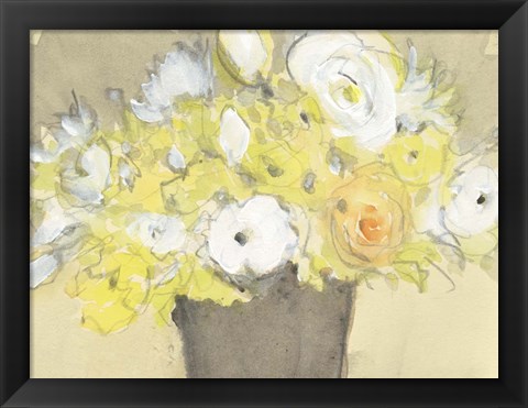 Framed Table Bouquet II Print