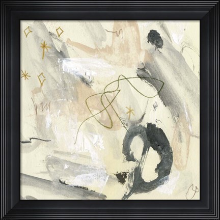 Framed Winking Stars II Print