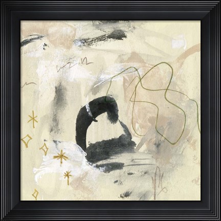 Framed Winking Stars III Print