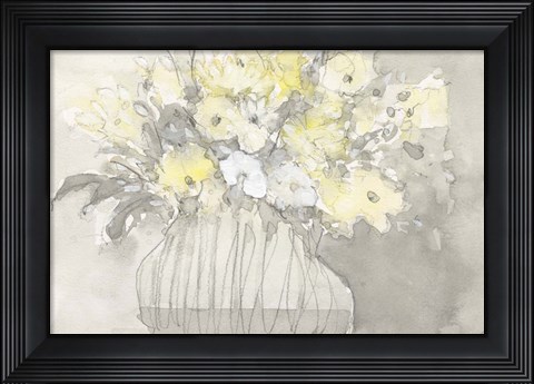 Framed Vintage Blossoms I Print