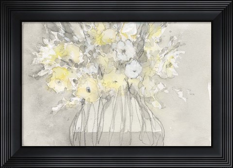 Framed Vintage Blossoms II Print