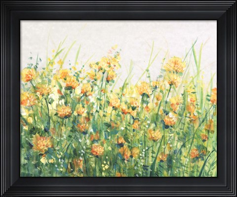 Framed Garden in Bloom IV Print