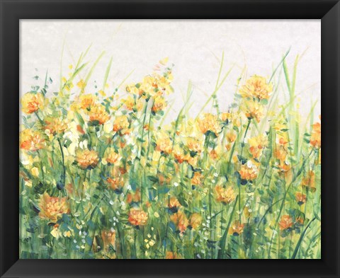Framed Garden in Bloom IV Print