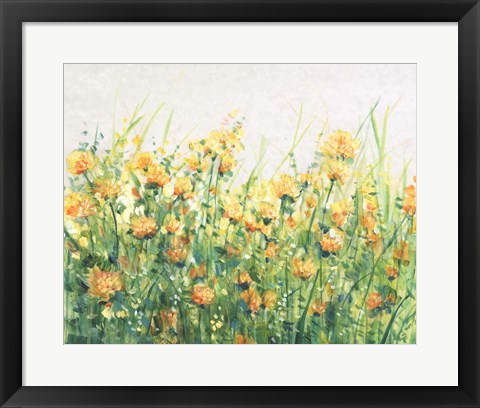 Framed Garden in Bloom IV Print