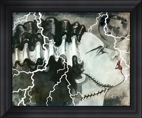 Framed Scream Queens I Print
