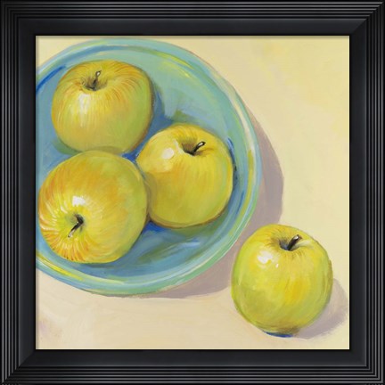 Framed Fruit Bowl Trio II Print