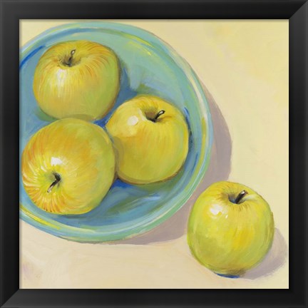 Framed Fruit Bowl Trio II Print