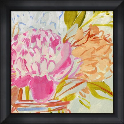 Framed Bright Florist I Print