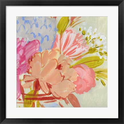 Framed Bright Florist II Print