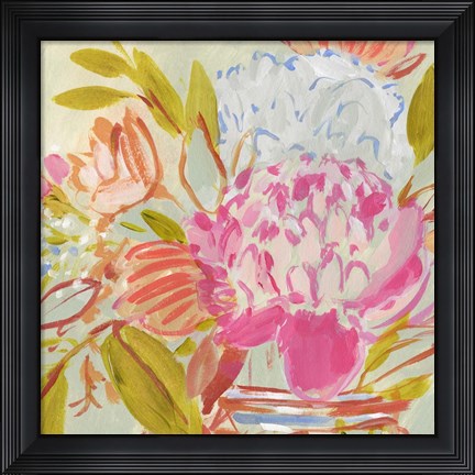 Framed Bright Florist IV Print