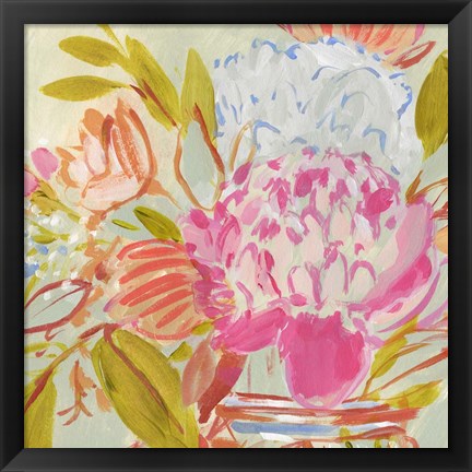 Framed Bright Florist IV Print