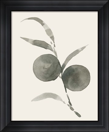Framed Twilight Oranges II Print