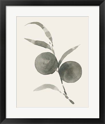 Framed Twilight Oranges II Print